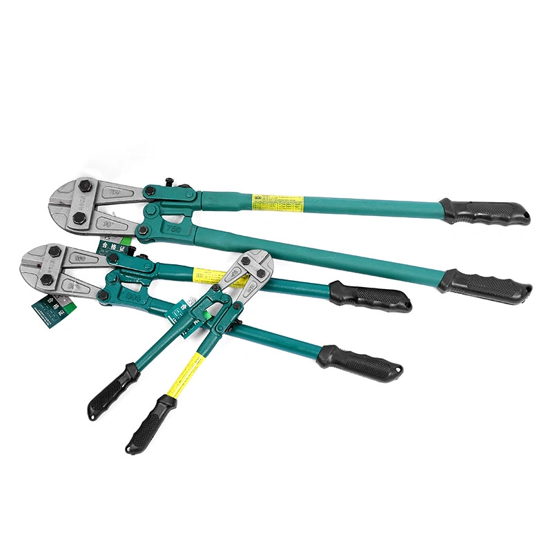 Heavy-Duty Bolt Cutter jaws close-up material texture