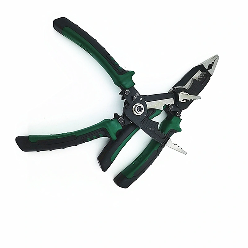 Multifunctional Combination Pliers jaws close-up material texture