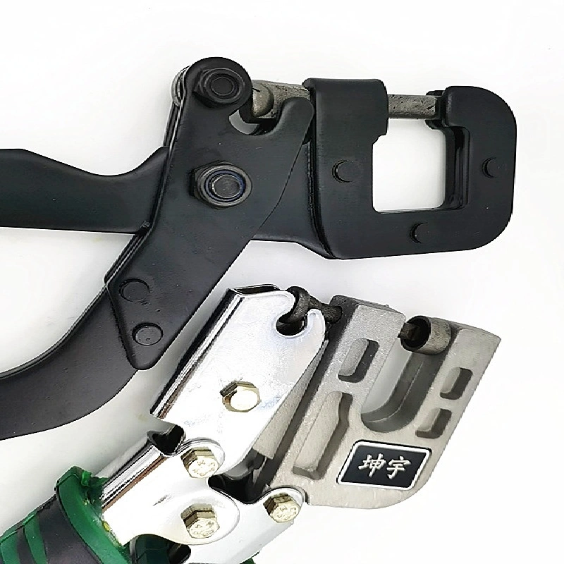 Double Handle Keel Pliers in workshop use