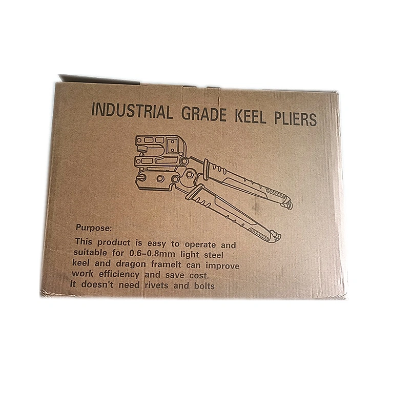 Double Handle Keel Pliers jaws close-up material texture