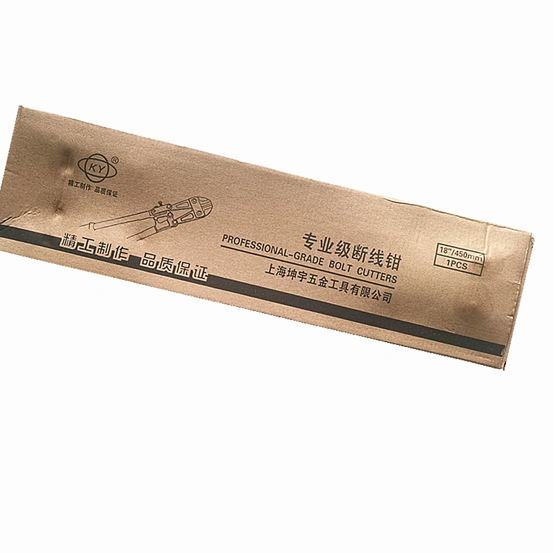 Heavy-Duty Bolt Cutter jaws close-up surface finish