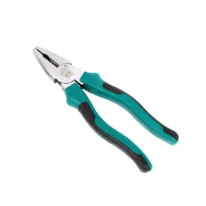 Horsehead Handle Combination Pliers jaws close-up edge close-up