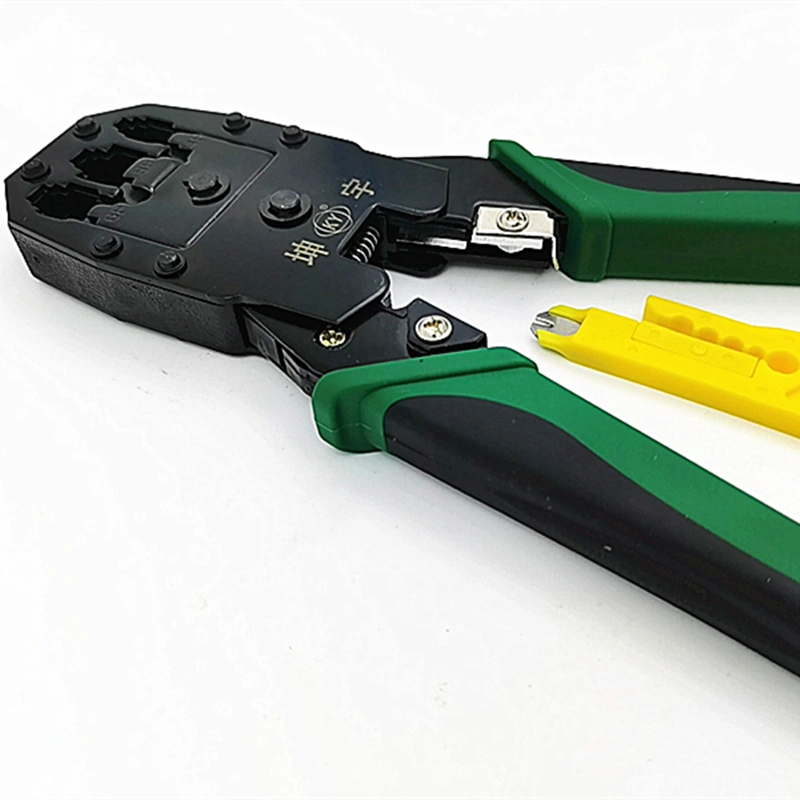 Network Pliers / Crimping Tool in workshop use