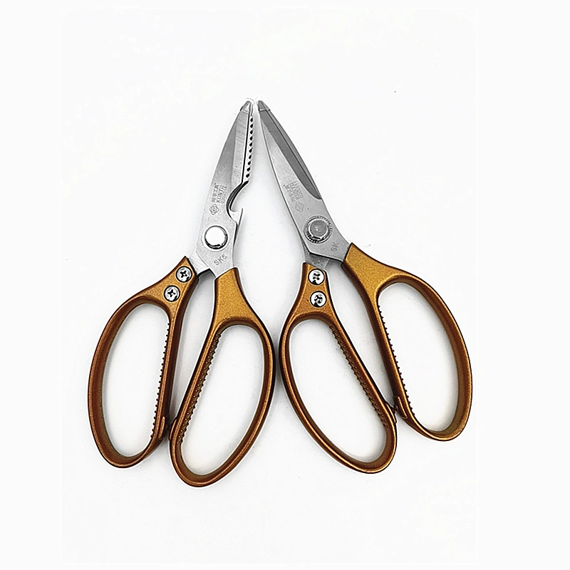 Stainless Steel Scissors (Gold) detail close-up
