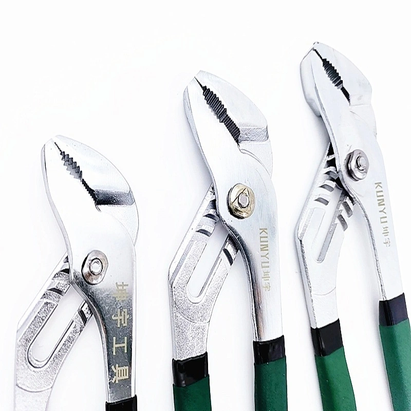 Water Pump Pliers jaws close-up material texture