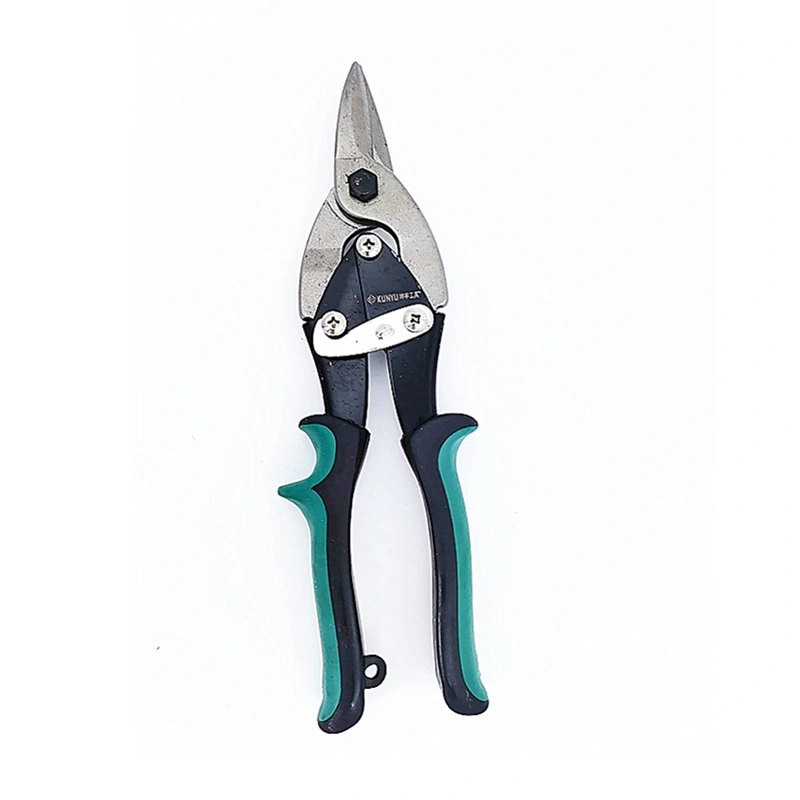 Straight Aviation Snips detail close-up detail