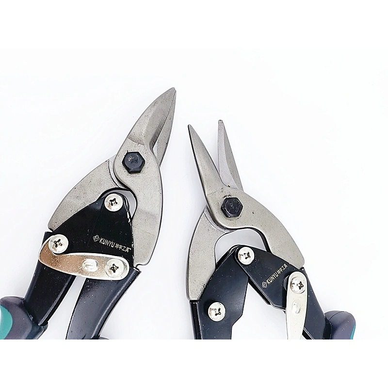Straight Aviation Snips detail close-up