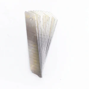 White Blade Utility Knife Blades detail close-up