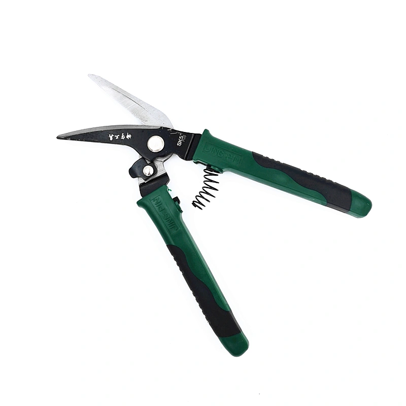 Offset Tin Snips detail close-up material texture