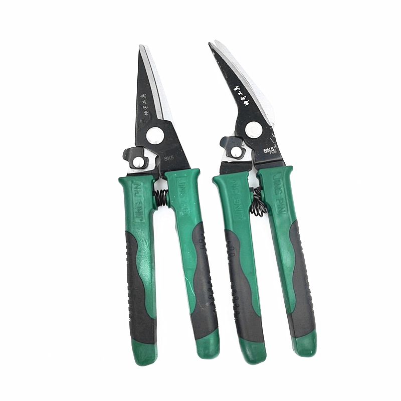 Offset Tin Snips detail close-up detail