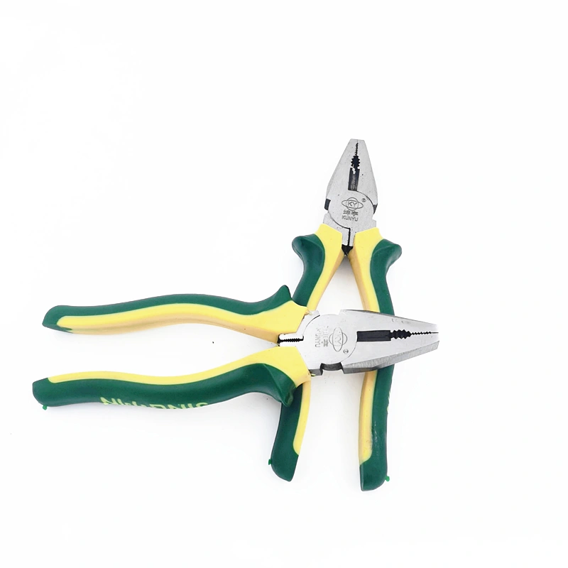 Frog Handle Combination Pliers jaws close-up detail