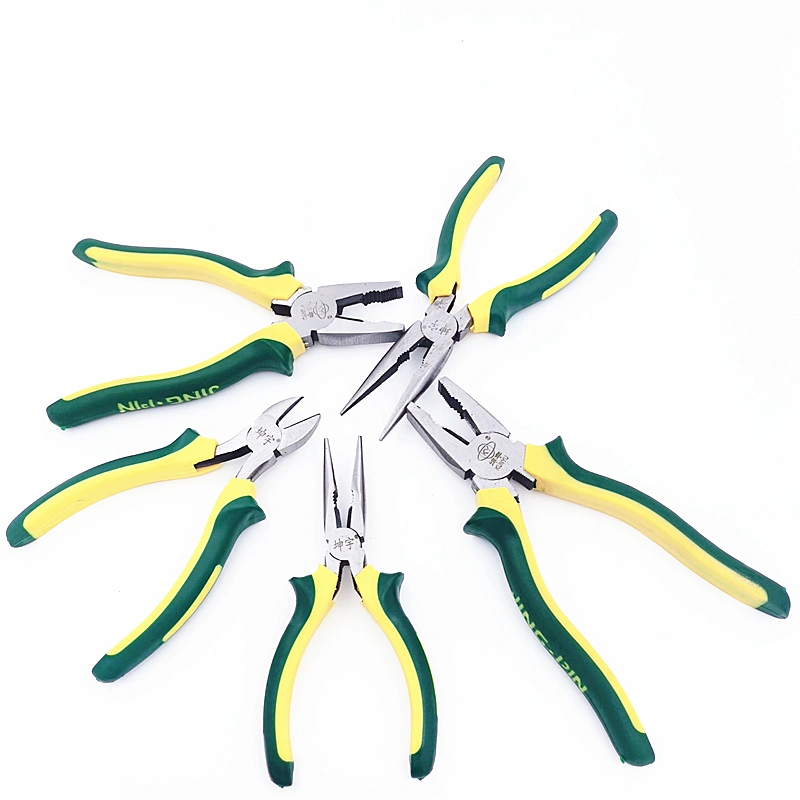 Frog Handle Needle Nose Pliers with Chrome Vanadium Steel