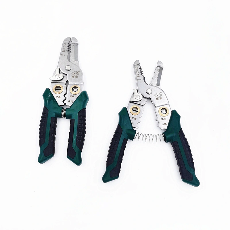 Stainless Steel Wire Stripping Pliers detail close-up surface finish