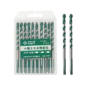Industrial Straight-Shank Twist Drill multiple sizes front view studio shot