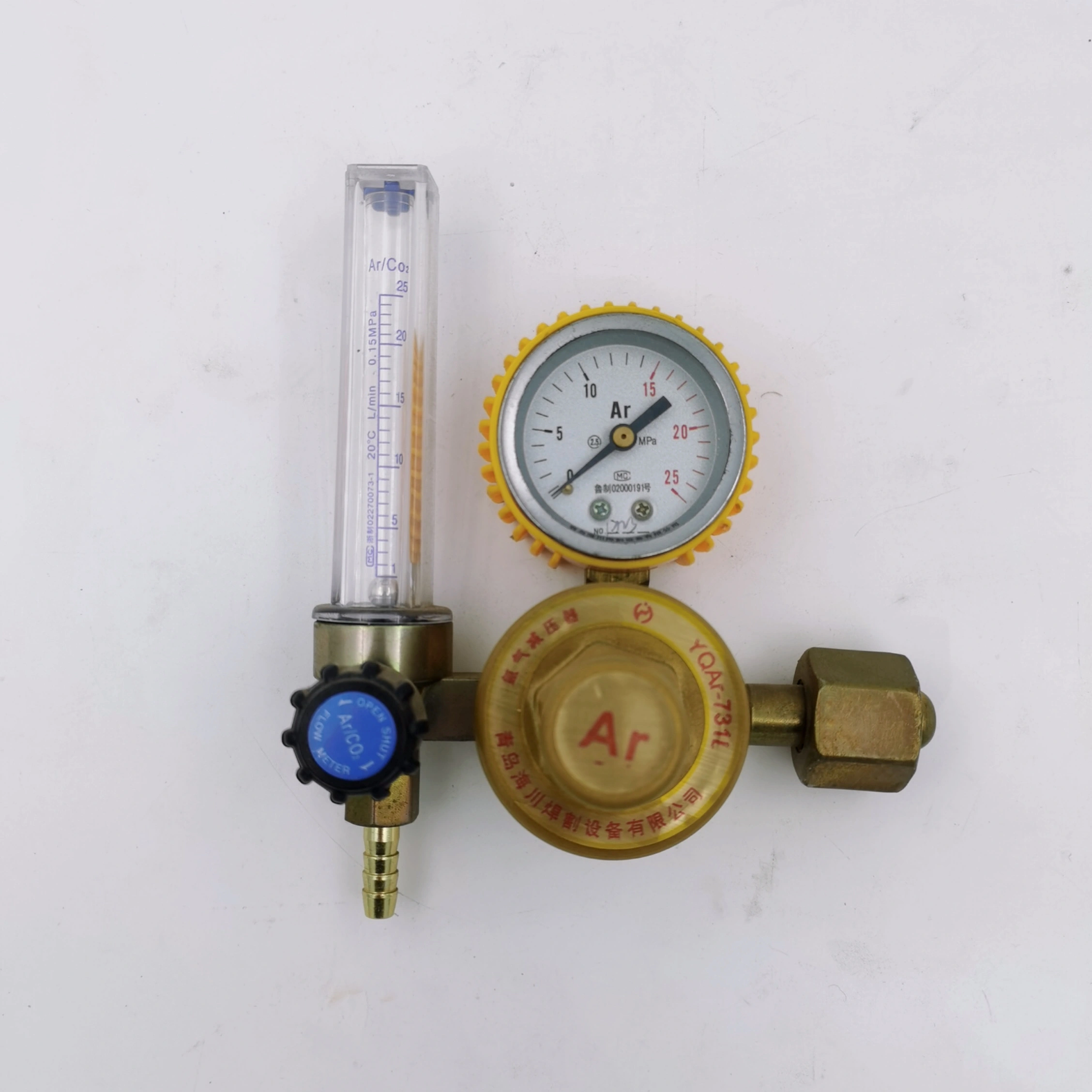 Acetylene Gas Regulator detail close-up