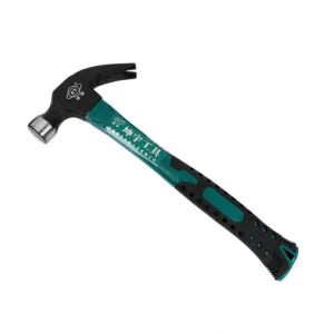Two-Tone Handle Claw Hammer angled view