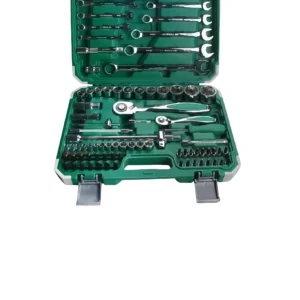 OEM/ODM Professional Automotive Maintenance 82-Piece Tool Set 121-piece front view