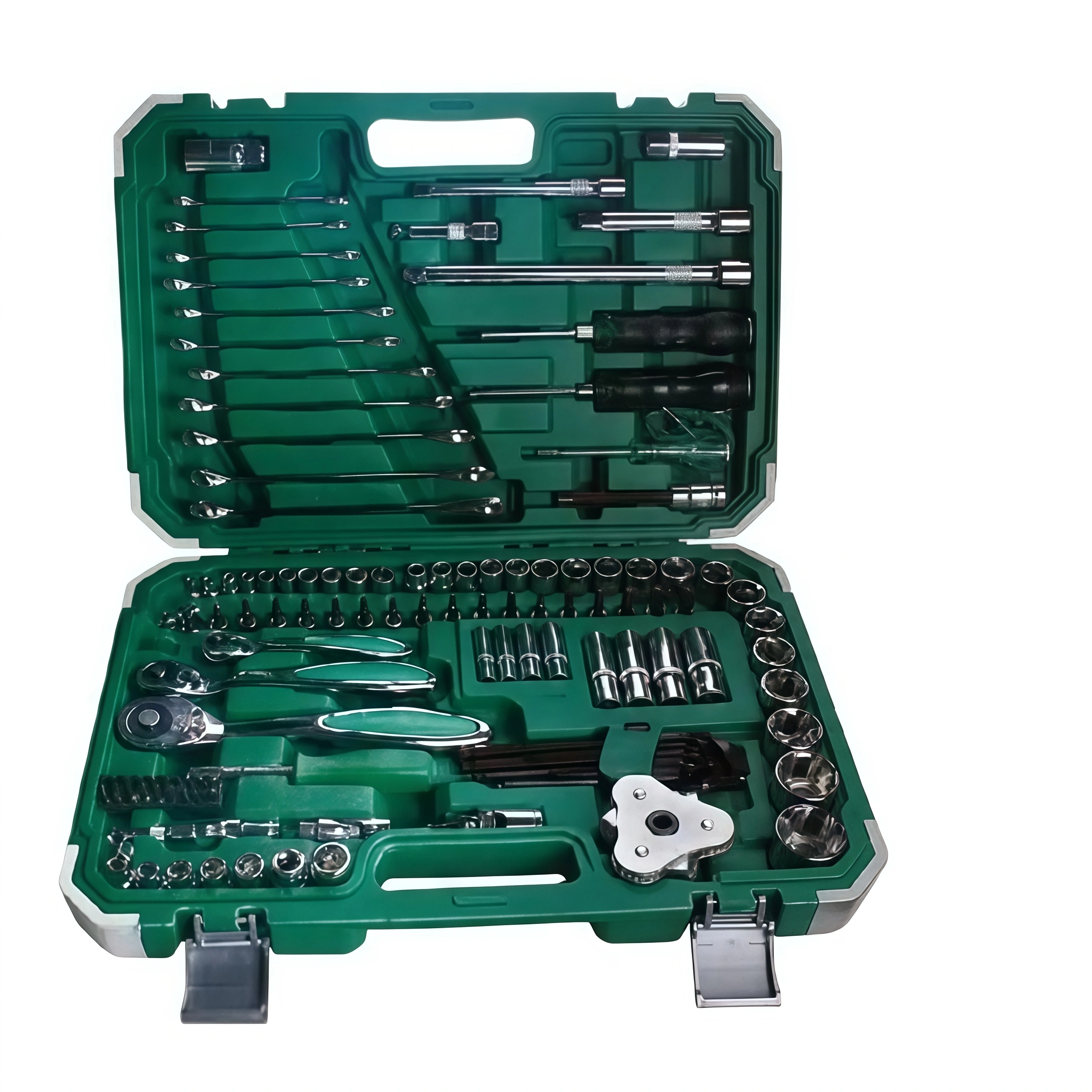 Professional Automotive Maintenance 82-Piece Tool Set full product view studio