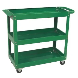 Bulk order Professional Heavy-Duty Tool Cart 3-layer white background shot