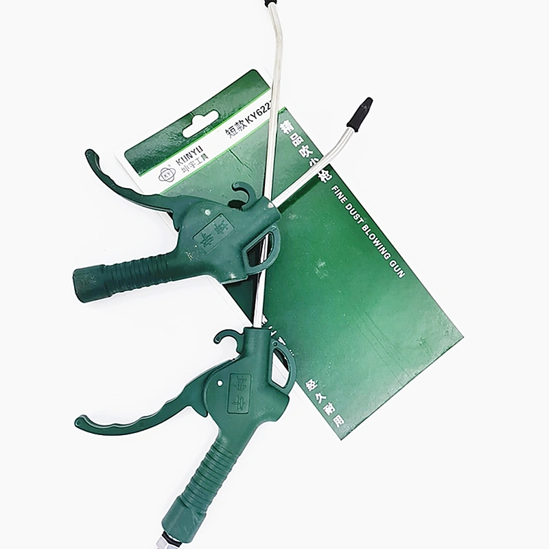 Long Pneumatic Dust Blower Gun flat-lay shot