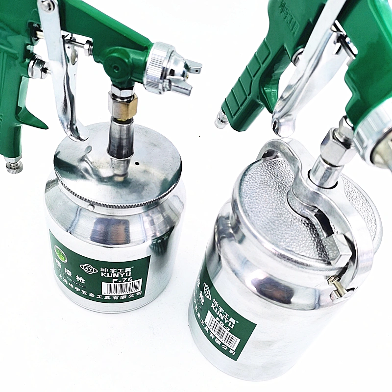 F75 Bottom-Feed Spray Gun Cup outdoor use