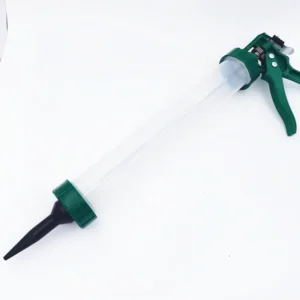 Professionalgradealuminumalloycylindricaladhesivegun application view