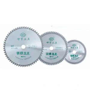 Woodworking Circular Saw Blade top view