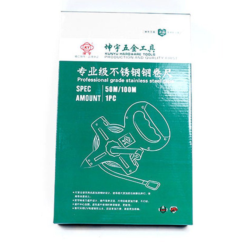 Stainless Steel Long Tape Measure 30m factory direct wholesale photo 3