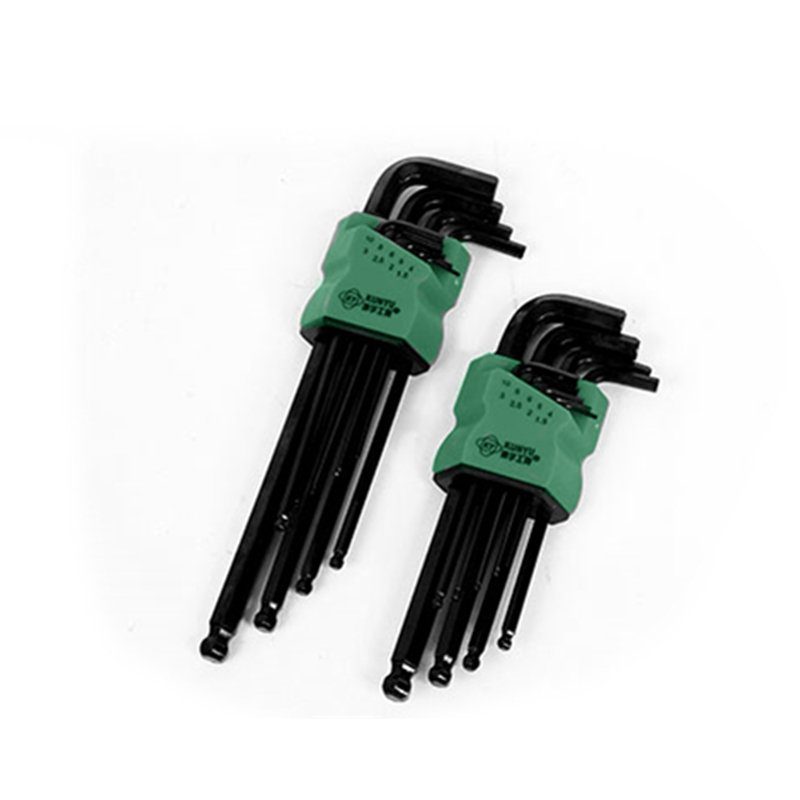 9-Piece 45# Steel Ball-End Hex Key Set factory direct wholesale photo 1